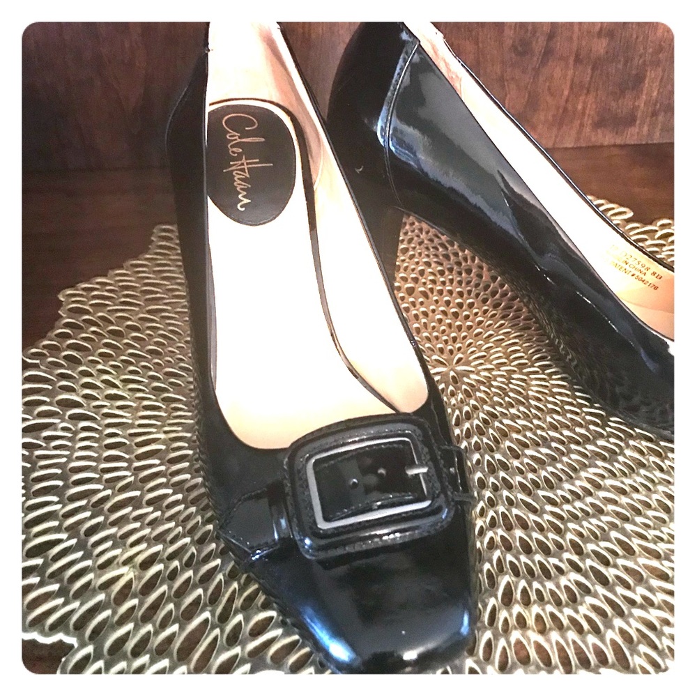 Cole Haan Black Patent  Classic Pumps size 8B.